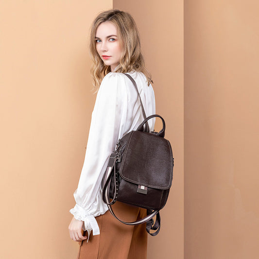 Stylish & Versatile Leather Backpack