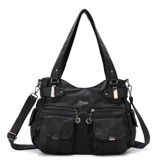 Fashion Soft Leather Crossbody Bag