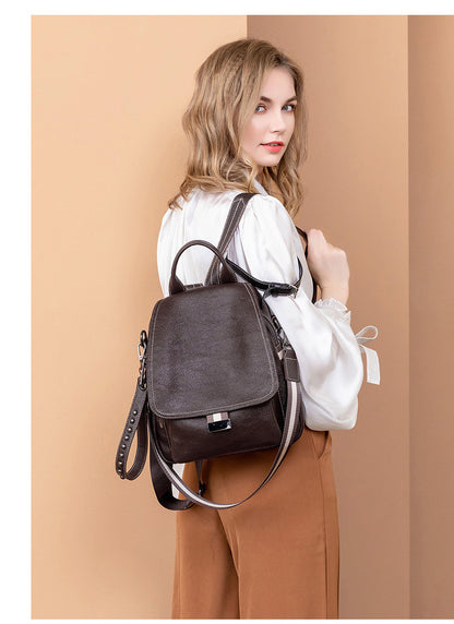 Stylish & Versatile Leather Backpack