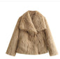 Plush Coat Fashion Style