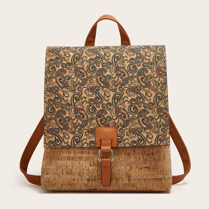 Luxury Fashion Retro Printed Backpack
