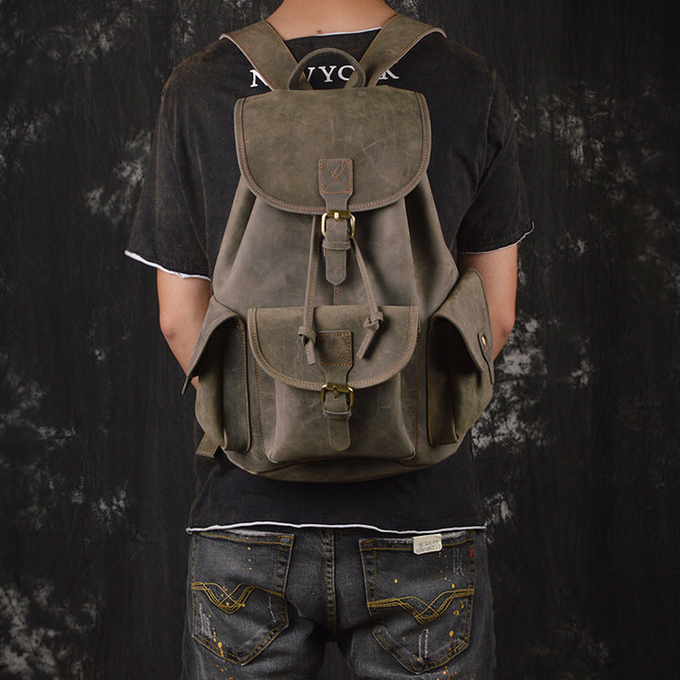 UrbanRetro Leather Pack