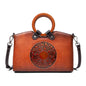 Vintage Fashion Style Leather Handbag