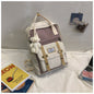 Fashion Color Contrast Backpack