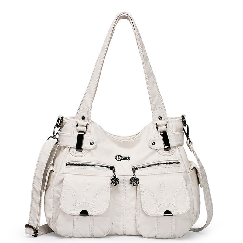Fashion Soft Leather Crossbody Bag