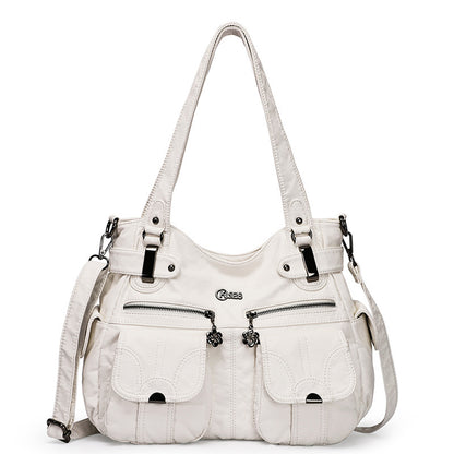 Fashion Soft Leather Crossbody Bag