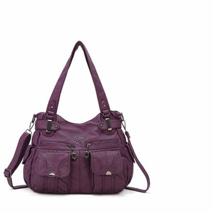 Fashion Soft Leather Crossbody Bag