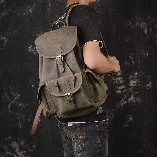 UrbanRetro Leather Pack