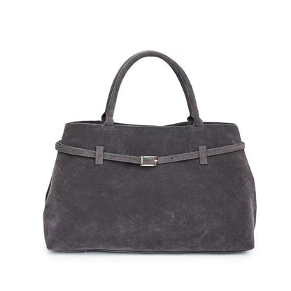 Casual Suede Tote Bag