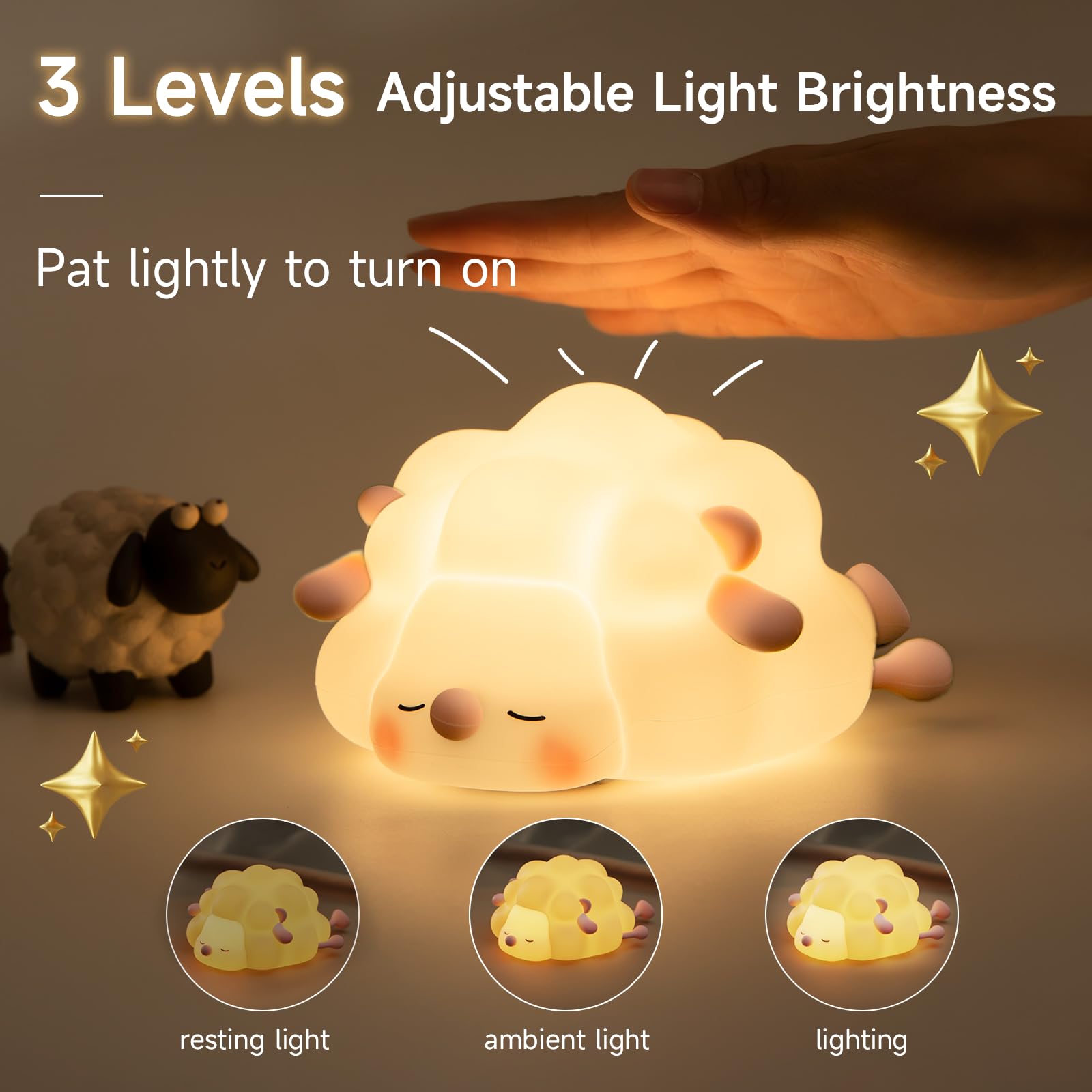 Cute Silicone Night Light