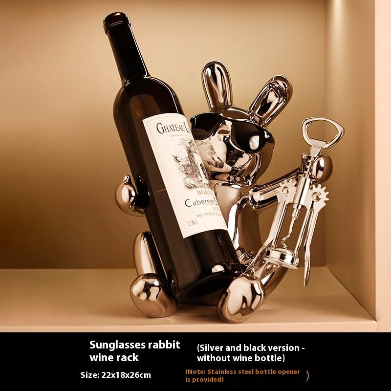 White Porcelain Wine Rack – Luxury Home Décor