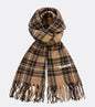 All-match Plaid Faux Cashmere Scarf