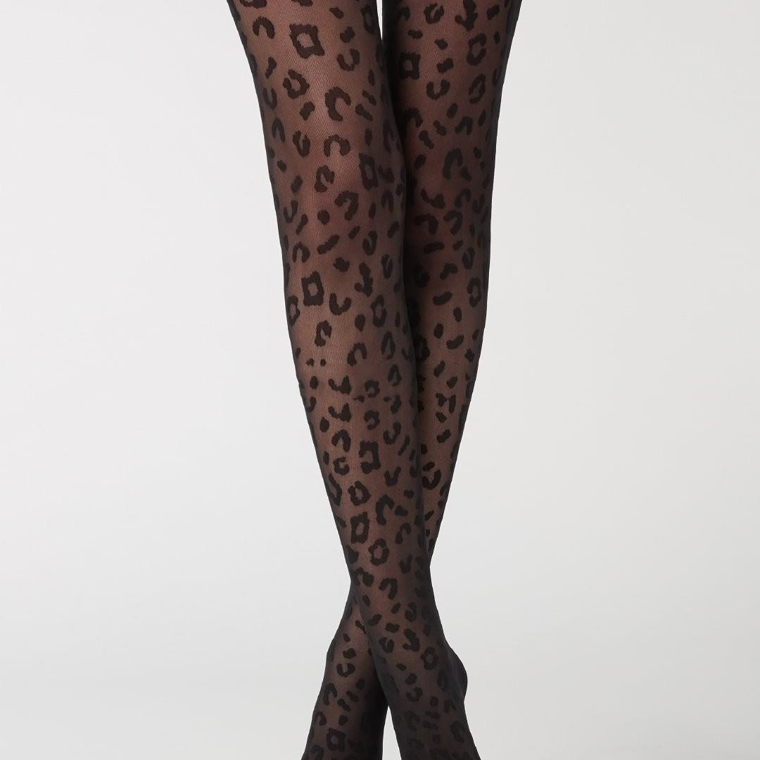 Vintage Leopard Pantyhose