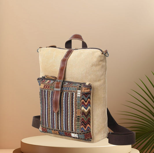 Ethnic style Backpack