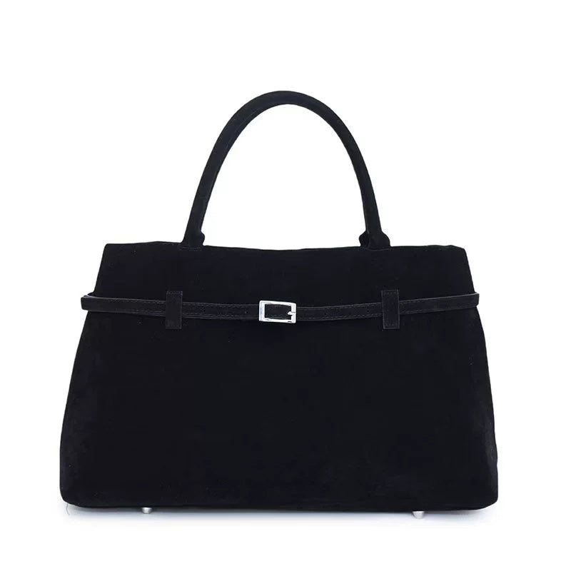 Casual Suede Tote Bag