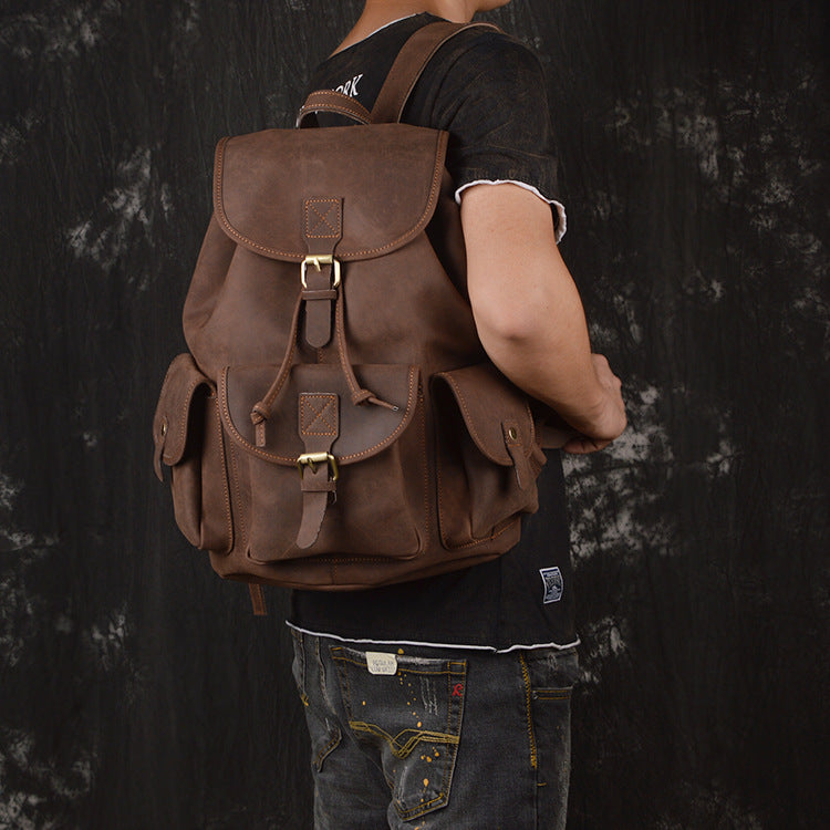 UrbanRetro Leather Pack
