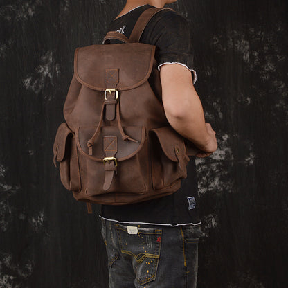 UrbanRetro Leather Pack