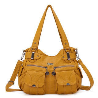 Fashion Soft Leather Crossbody Bag