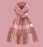 All-match Plaid Faux Cashmere Scarf