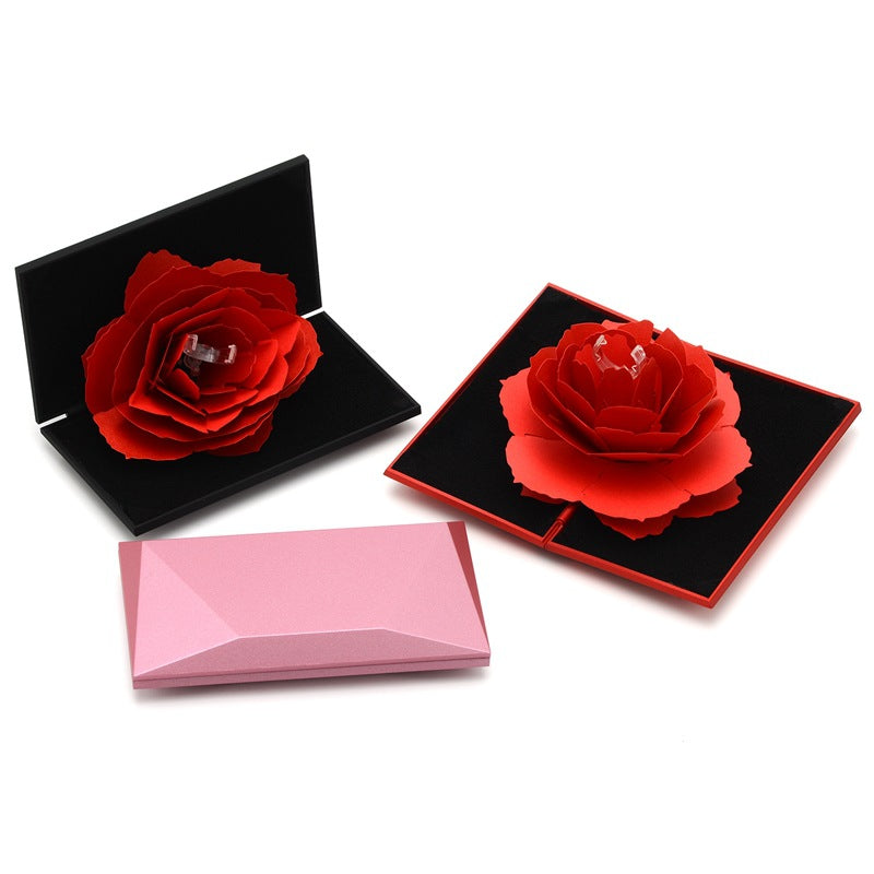 3D Love Box with Rose Display