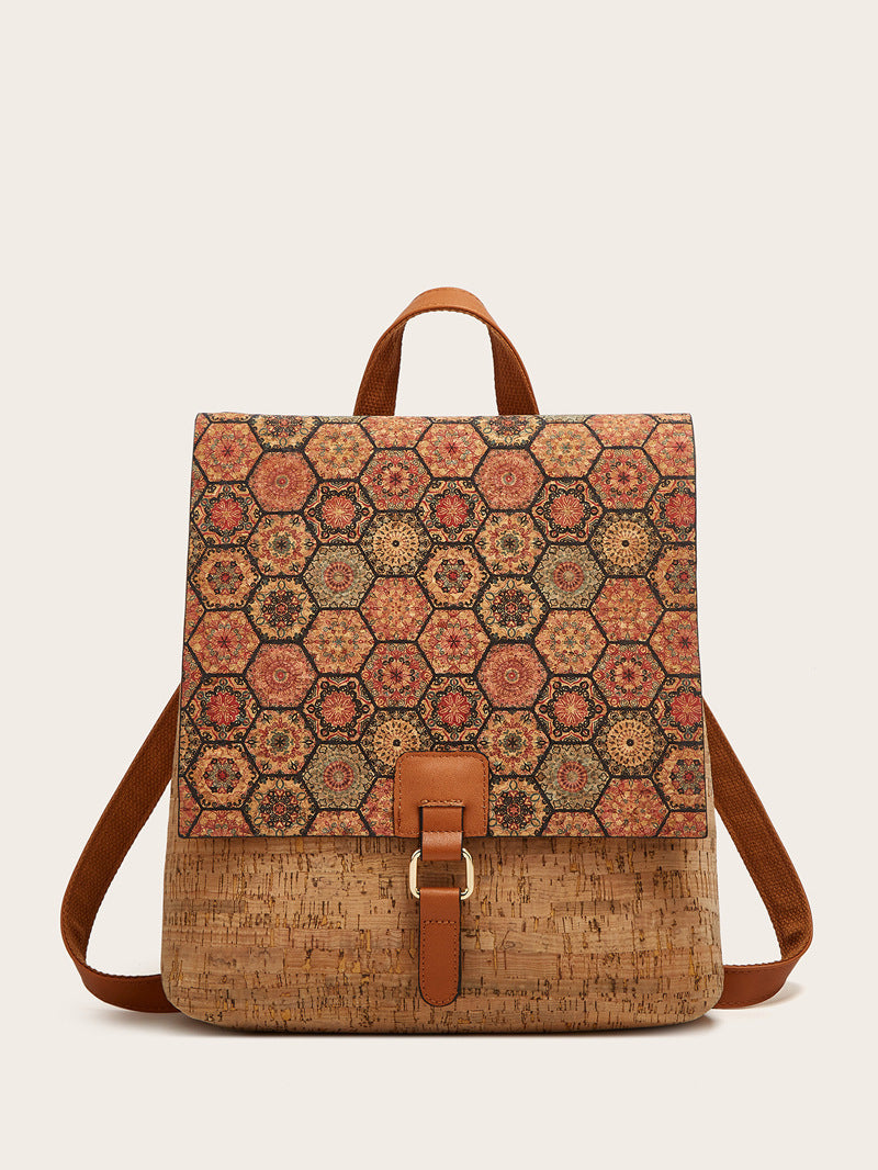 Luxury Fashion Retro Printed Backpack