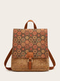 Luxury Fashion Retro Printed Backpack