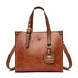 Oil Wax Leather Handbag