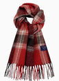 All-match Plaid Faux Cashmere Scarf