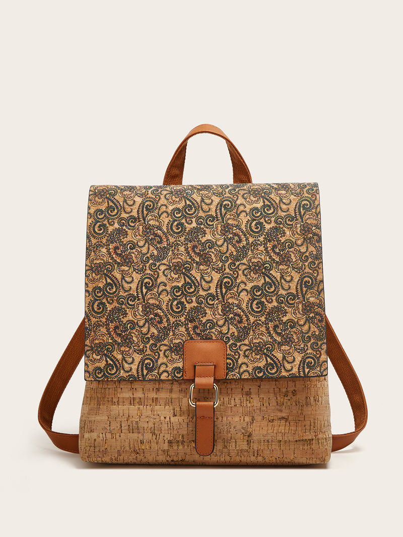 Luxury Fashion Retro Printed Backpack