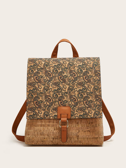 Luxury Fashion Retro Printed Backpack