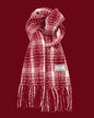 All-match Plaid Faux Cashmere Scarf