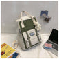 Fashion Color Contrast Backpack