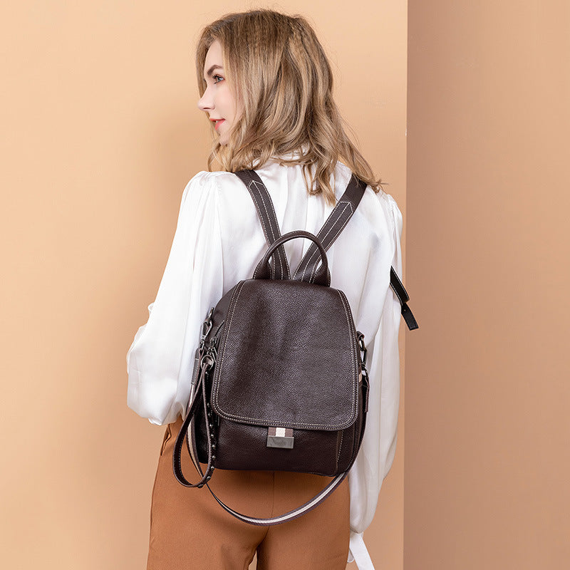 Stylish & Versatile Leather Backpack