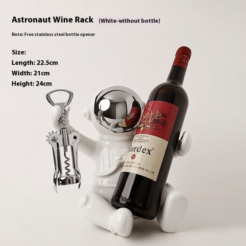 White Porcelain Wine Rack – Luxury Home Décor