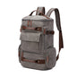 Vintage-Style Canvas Backpack