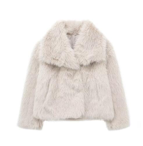 Plush Coat Fashion Style