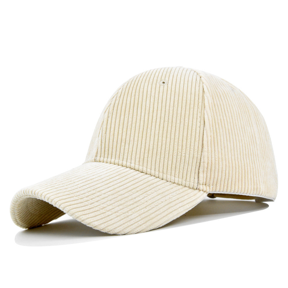 Corduroy All-Match Cap
