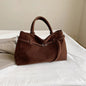 Casual Suede Tote Bag