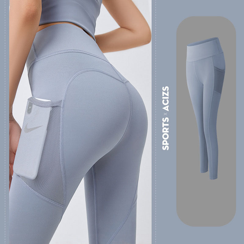 Yogabyxor Kvinnor Med Ficka