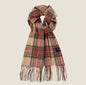 All-match Plaid Faux Cashmere Scarf