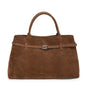 Casual Suede Tote Bag