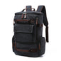 Vintage-Style Canvas Backpack